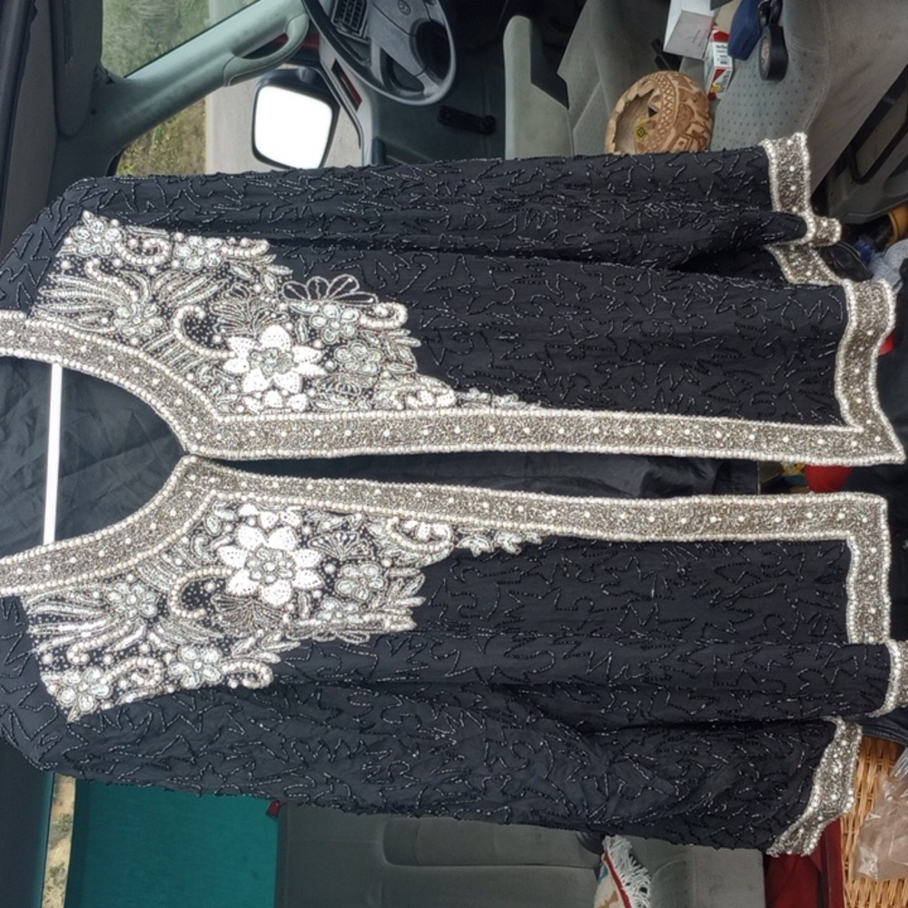Lawrence Kazar evening coat